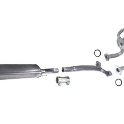 Sistema de escape con tubo de extensión y silenciadores para Nissan Maxima 2009-2017