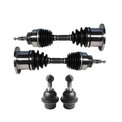 Front CV Drive Shaft Axles & Ball Joints for Ford 04-06 Expedition 4 Wheel Drive