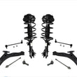 Front Coil Spring Struts + Control Arms + Chassis Kit for 01-06 Hyundai Santa Fe
