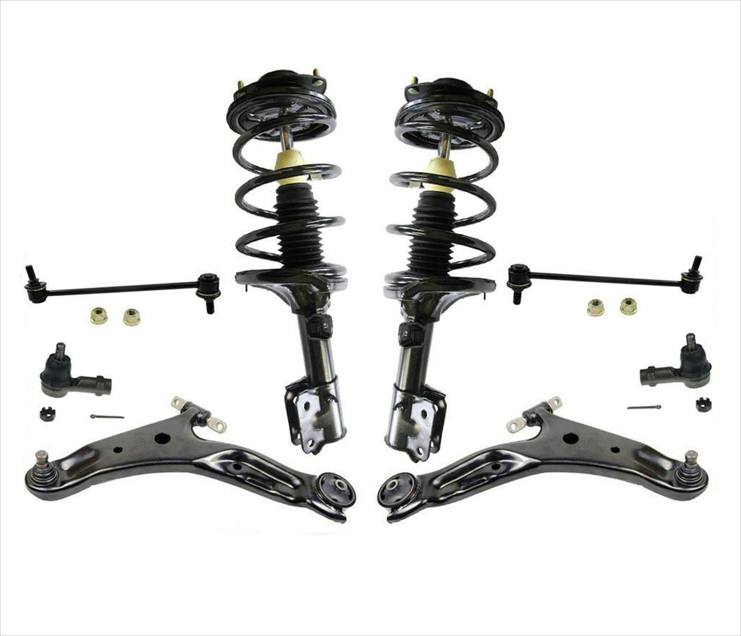 Brazos de control inferiores delanteros + chasis para Santa Fe 4WD automático 04-06