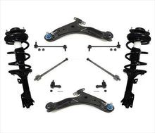 Muelle delantero y puntales + brazos de control + piezas de chasis para Hyundai Santa Fe 01-06