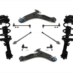 Muelle delantero y puntales + brazos de control + piezas de chasis para Hyundai Santa Fe 01-06