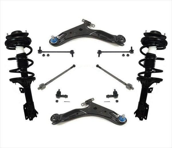 Muelle delantero y puntales + brazos de control + piezas de chasis para Hyundai Santa Fe 01-06