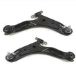 Dos (2) brazos de control inferiores delanteros con rótula para Hyundai Santa Fe 2001-2006