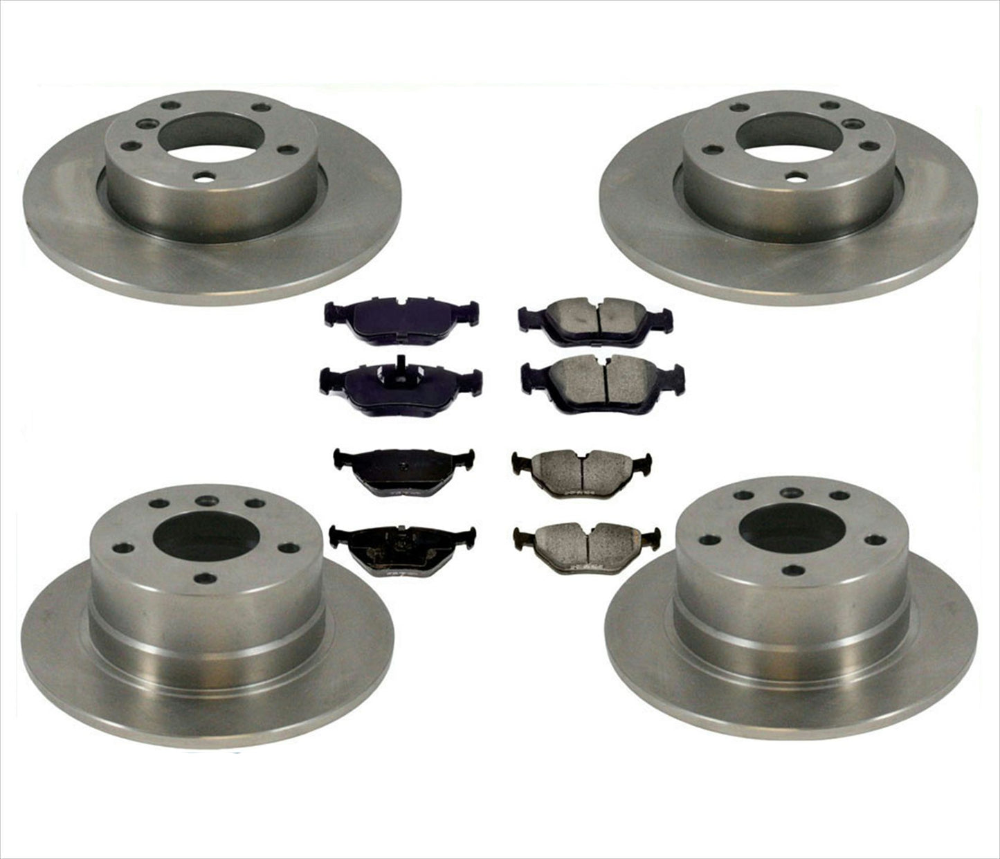 Fits 97-01 Z3 Coupe Roadster 2.5 2.8 F & R Brakes Disc Rotors & Brake Disc Pads