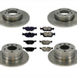Fits 97-01 Z3 Coupe Roadster 2.5 2.8 F & R Brakes Disc Rotors & Brake Disc Pads