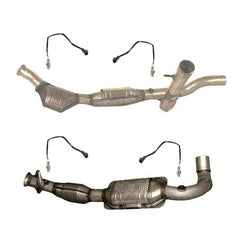 97-98 para Ford F150 4.6L 4x4 4 ruedas convertidores catalíticos y sensores O2