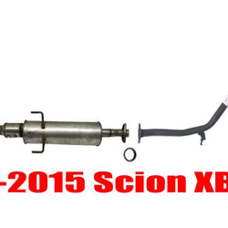Tubo delantero del motor debajo del sistema de escape del convertidor del coche para Scion XB 2.4L 08-15