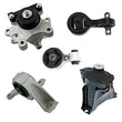 Kit de montaje de motor y transmisión de 5 piezas para Honda Civic SI 06-11 2.0L Coupe solamente