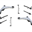 Front Lower Control Arm W Bushing & Ball Joint Tie Rods Links For 2007-12 Altima