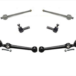 for 90-93 Ford Festiva Lower Ball Joints Control Arms Inner Outer Tie Rod Ends