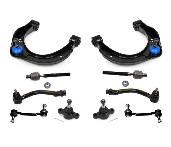 Control Arms Ball Joints Tie Rods Sway Bar Links 10pc for Hyundai Azera 07-11