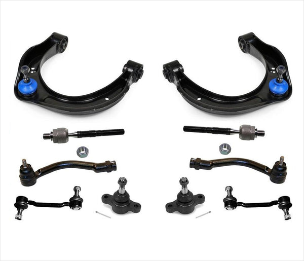 Fits 2007-2008 Sonata Control Arms Ball Joints Tie Rods Sway Bar 10Pc Kt