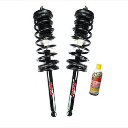 For 98-02 Accord (2) Rear Vari Rate Spring Strut and Mount With Rust Blaster