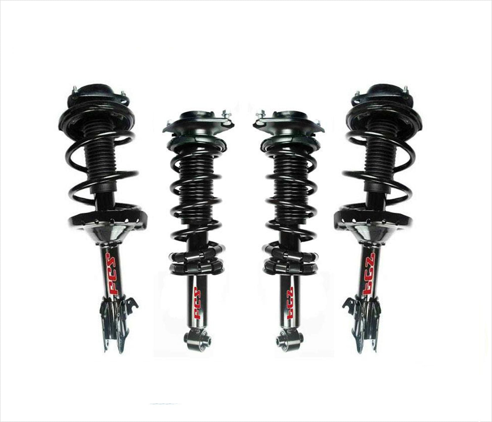 Front & Rear Complete Struts for 2010-2012 Outback Wagon Automatic ...