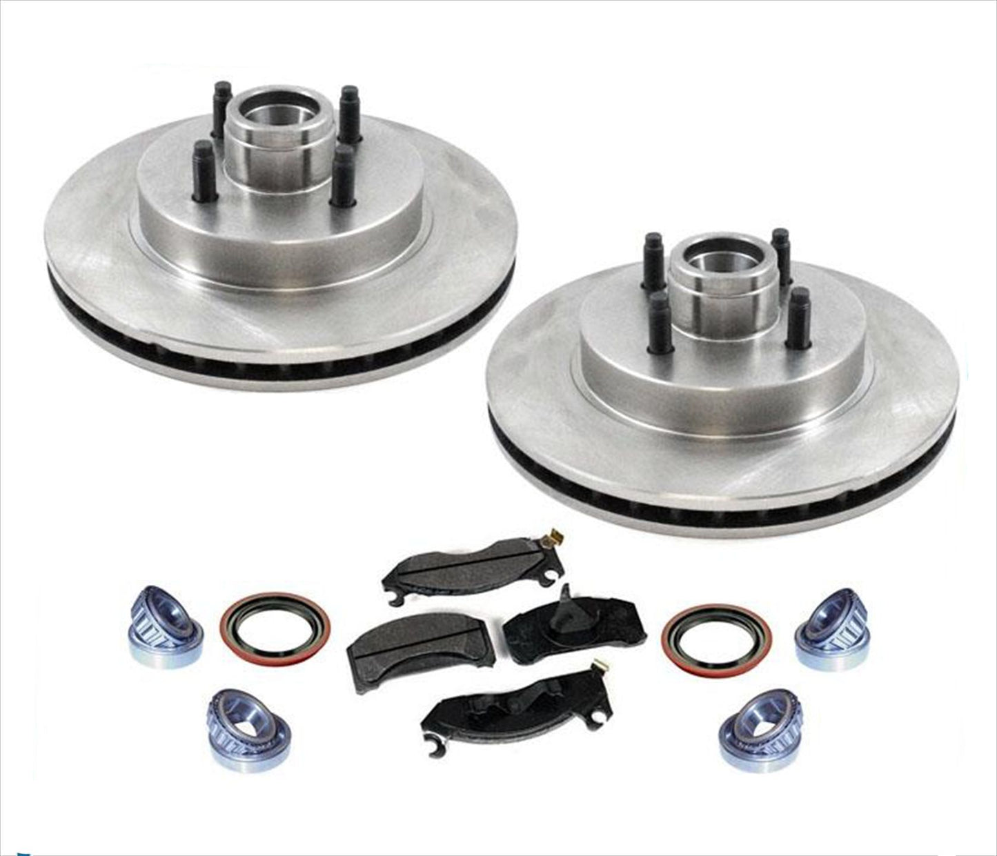 Brake Rotors & Brake Pads & Bearings Seals for Ford Mustang 5.0L 1987-1993