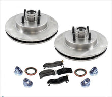 Brake Rotors & Brake Pads & Bearings Seals for Ford Mustang 5.0L 1987-1993
