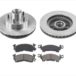 for 93-95 G20 With Hydro Boost Hydraulic Chevrolet Van Brake Front Rotors Pads