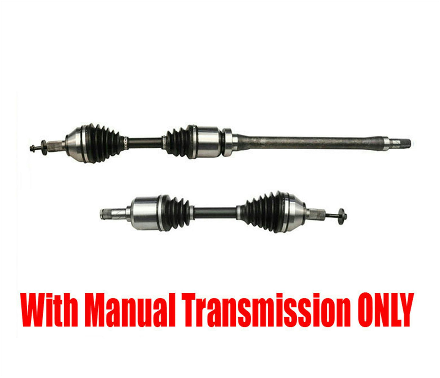 CV Drive Axles FOR VOLVO 07-13 C30 Front Wheel Drive With Manual Transmission