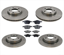 Rotores de freno y pastillas de cerámica para Mazda 3 2.3L 2.5L 2006-13 (todo delantero y trasero)