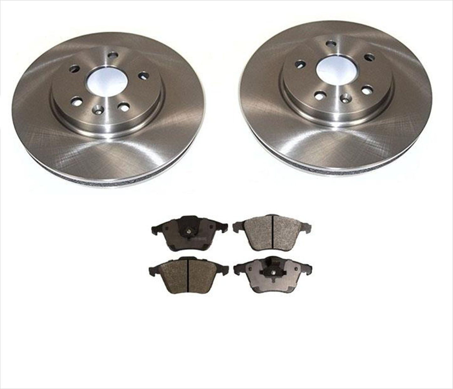 Rotores delanteros y almohadillas de cerámica para Mazda 07-13 Turbo de 3 velocidades
