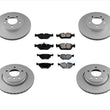 BMW 01-05 325i Rear Wheel Drive Front & Rear Brake Rotors Brake Pads 6pc