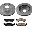 Front Rotors Brake Pads for Dodge Ram 1500 Pick Up 4 Wheel Drive 00-01