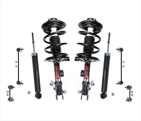 Suspension & Chassis 8pc Kit for Infiniti All Wheel Drive FX35 & FX45 03-08