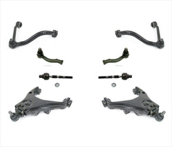 Upper and Lower Control Arms with Tie Rods for Kia Sorento 2003-2004 8pc Kit