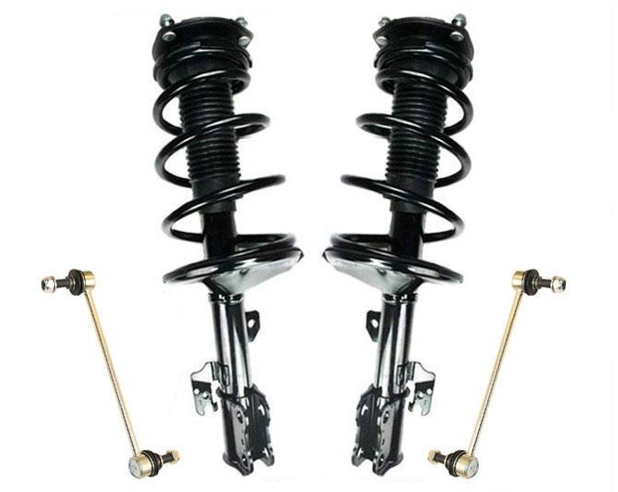 Front Coil Spring Strut Assembly Fits 04-06 Sienna 7 Passenger FWD Sway Bar