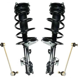 Front Coil Spring Strut Assembly Fits 04-06 Sienna 7 Passenger FWD Sway Bar