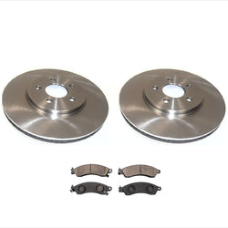 Front Brake Rotors & Ceramic Brake Pads for Ford Mustang Cobra 1994-2004