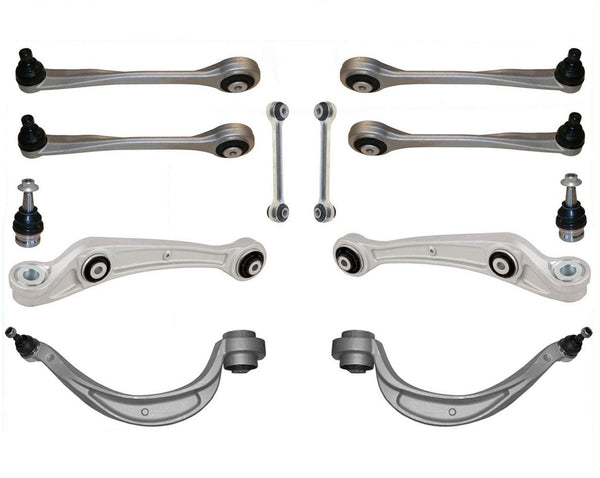 Front Control Arms 12Pcs Kit fits for 08 to production date 11/02/09 A5 Quattro