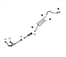 Tubo flexible Y con silenciador medio convertidor y tubo de escape para Kia Sorento 03-05