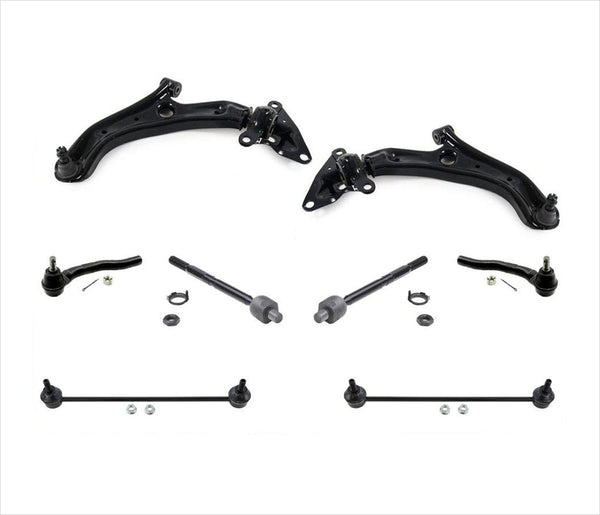For 2009-2013 Honda Fit Lower Control Arm Bushings & Ball Joint Tie Rods & Links