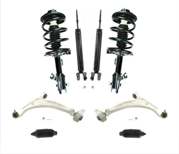 Lower Control Arms Loaded Frt Struts Shocks 12Pcs KIT for Altima 2.5L 02-06