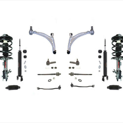 Brazos de control, varillas de amarre, barra estabilizadora, puntales, amortiguadores, KIT de 12 piezas para Altima 2,5 02-06