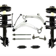 Kit completo de brazo de control delantero L y R de 10 piezas, puntales de resorte para Altima 02-06 3.5L SE