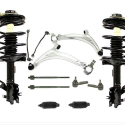 Kit completo de brazo de control delantero L y R de 10 piezas, puntales de resorte para Altima 02-06 3.5L SE