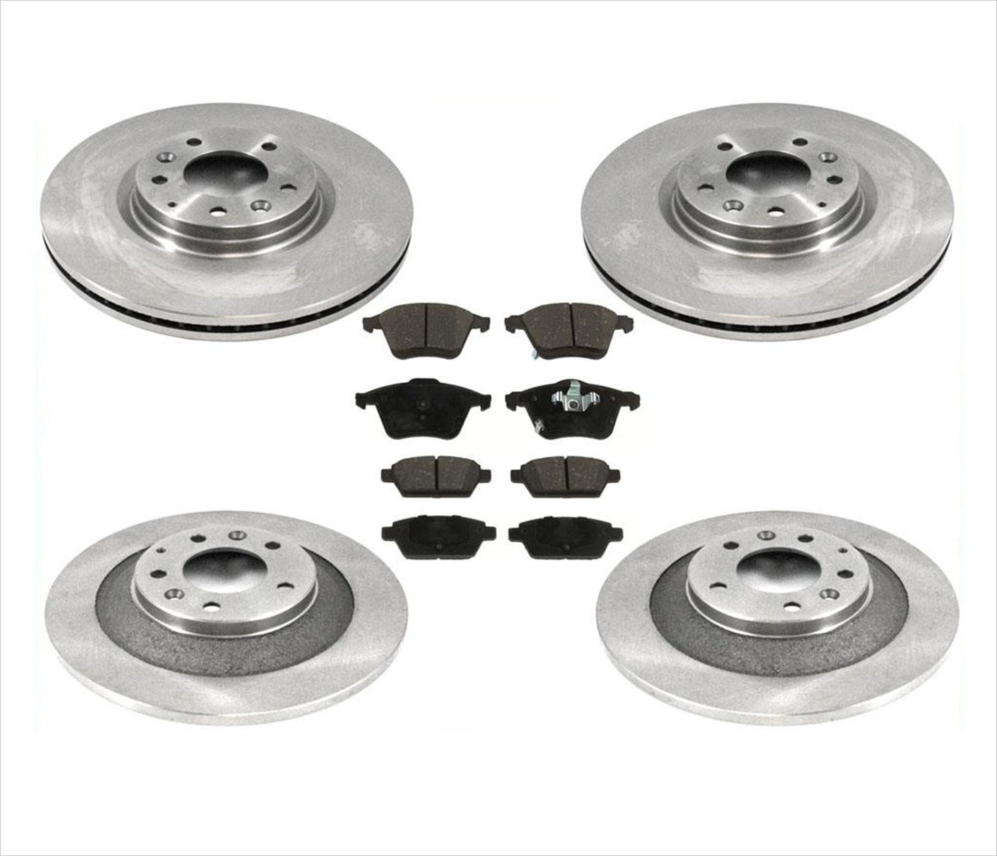 F &amp; R Rotores de freno Pastillas de freno Precio especial para Mazda Speed ​​6 2.3 Turbo 06-07