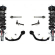 Frt Struts Chassis 8 Pcs Kit For G35X 4DR All Wheel Drive Automatic Trans 04-06