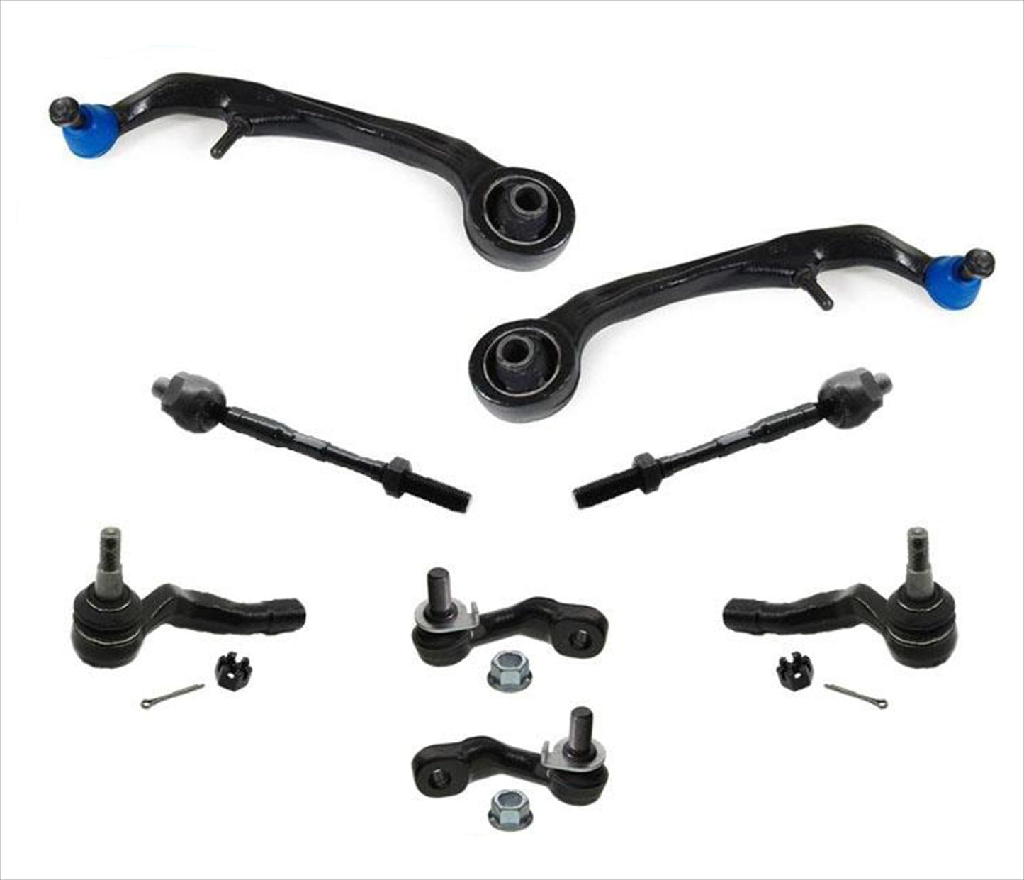 Juego de rótula de brazo de control trasero bajo delantero para 04-06 G35X 4 puertas en todas las ruedas Drv