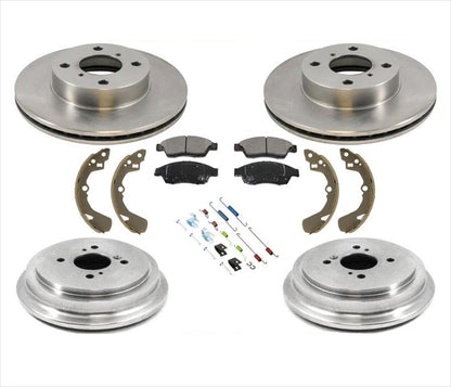 Rotores de freno y pastillas de cerámica Zapatas de tambores para Suzuki Aerio 06-07