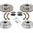 Brake Rotors & Ceramic Pads Drums Shoes for Suzuki Aerio 06-07