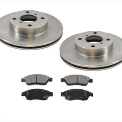 Front Brake Rotors & Ceramic Pads fits Suzuki Aerio 2006-2007