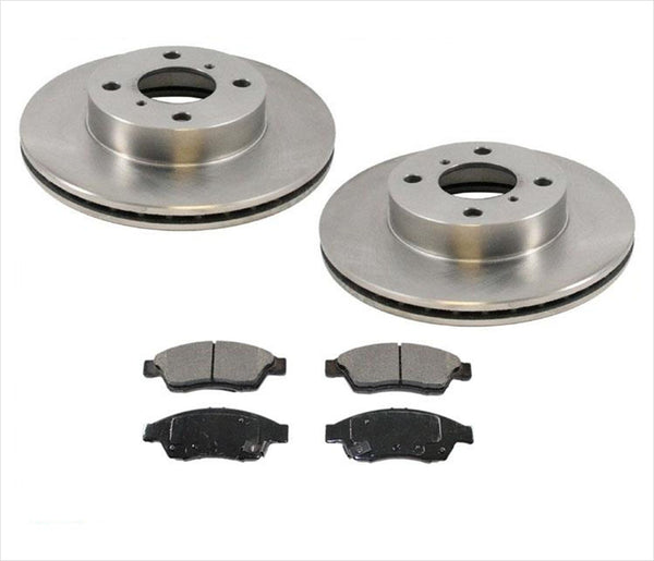 Front Brake Rotors & Ceramic Pads fits Suzuki Aerio 2006-2007