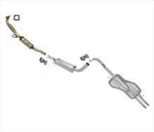 SISTEMA DE ESCAPE + CONVERTIDORES CATALIZADORES DE 4 PERNOS para 02 03 Jetta 2.0L - 4 pernos