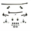Kit de varilla de acoplamiento de arrastre, bujes de rótula, Kit de 11 piezas para Ford E150 Van 2007