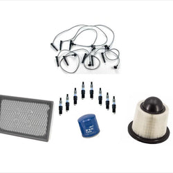 Ignition Wire Set 8 Platinum Plugs Air Oil Filter for Ford F150 F250 4.6L 97-99