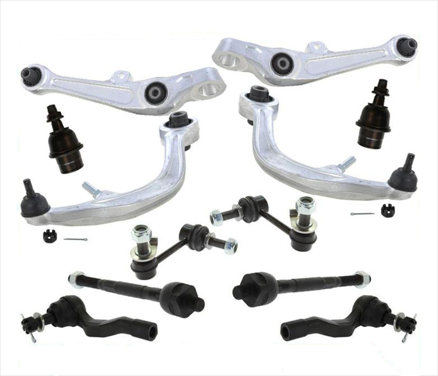 12pc Steering Kit for Nissan 350Z 03-09 and Infiniti G35 03-07 Rear Wheel Drive